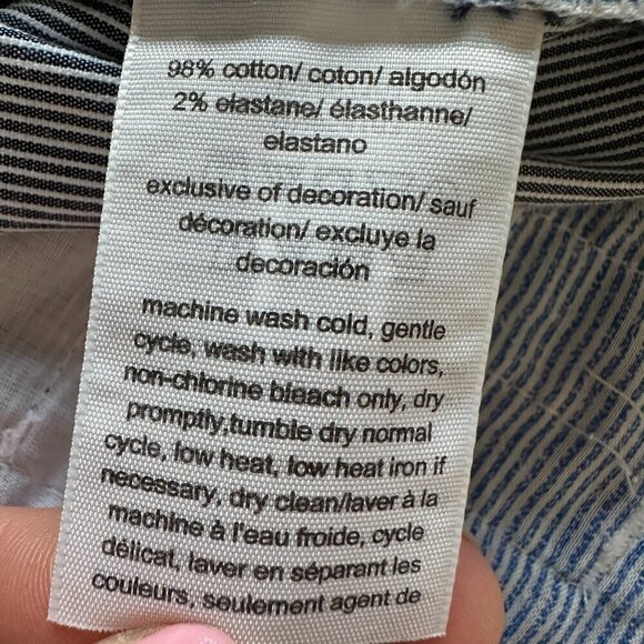 NWT TOMMY HILFIGER HAMPTON STRETCH STRIPED CHINOS - SIZE 12 - Picture 12 of 13